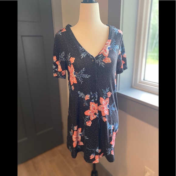 NWOT Asos floral blouse short sleeve size 2 - Picture 2 of 8